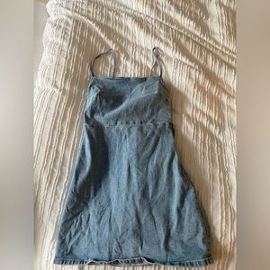 Zara denim dress size small
